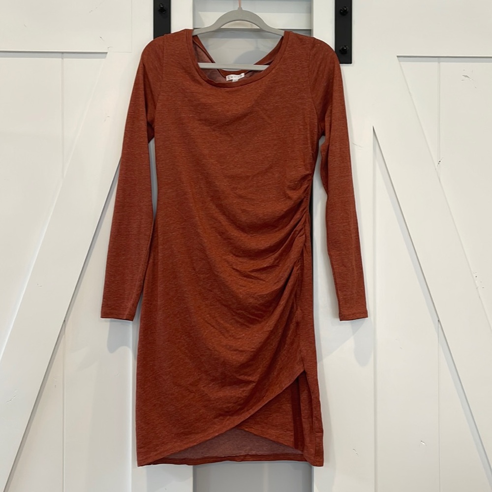 Long sleeve tshirt dress